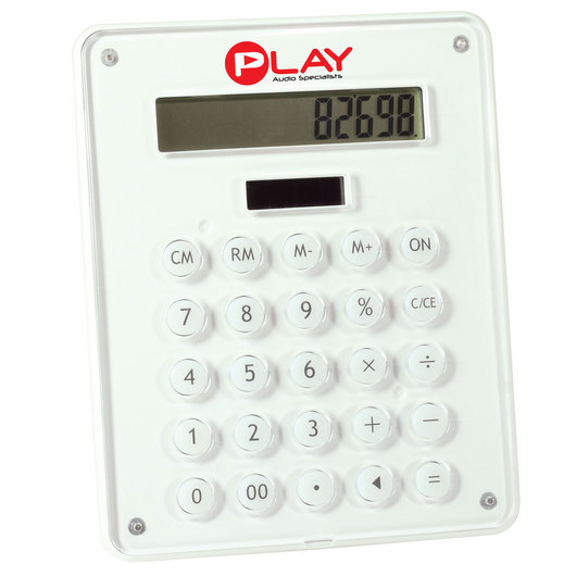 Full Print Calculators White